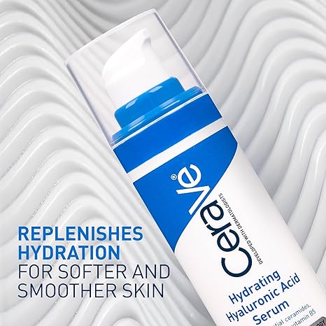 CeraVe Hydrating Hyaluronic Acid Serum – For All Skin Types